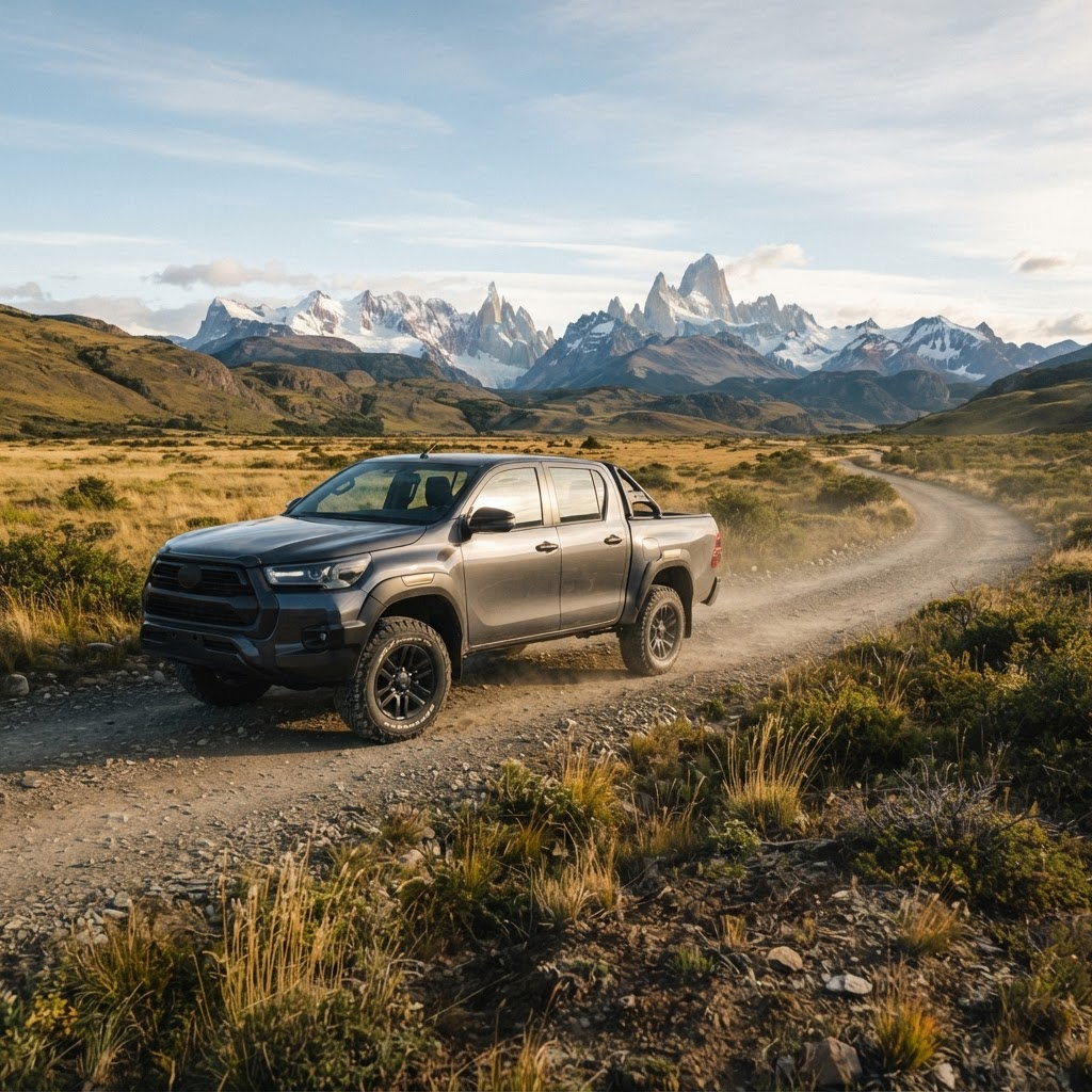 Pick-up moderna gris